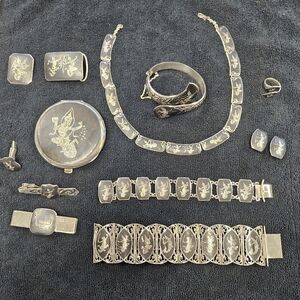 Siam Silver Jewelry Thai Dancing Set
